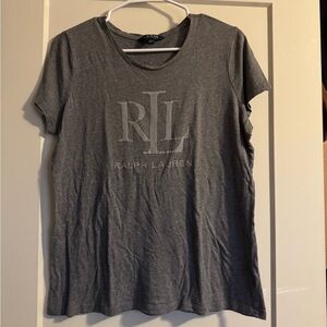 Ralph Lauren Charcoal Short Sleeve Tee